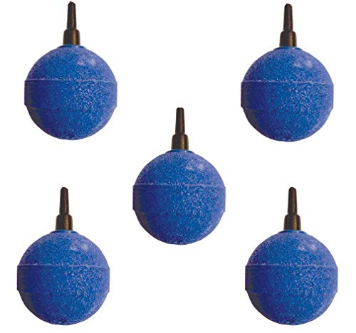 PondXpert 5x 2'' Pond Air Stone Ball for 4/6mm air tube
