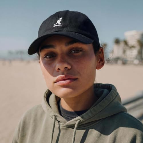 Image of Kangol Washed Baseball Hat - Papaya Milk / 1SFM Baseball & Sport Caps