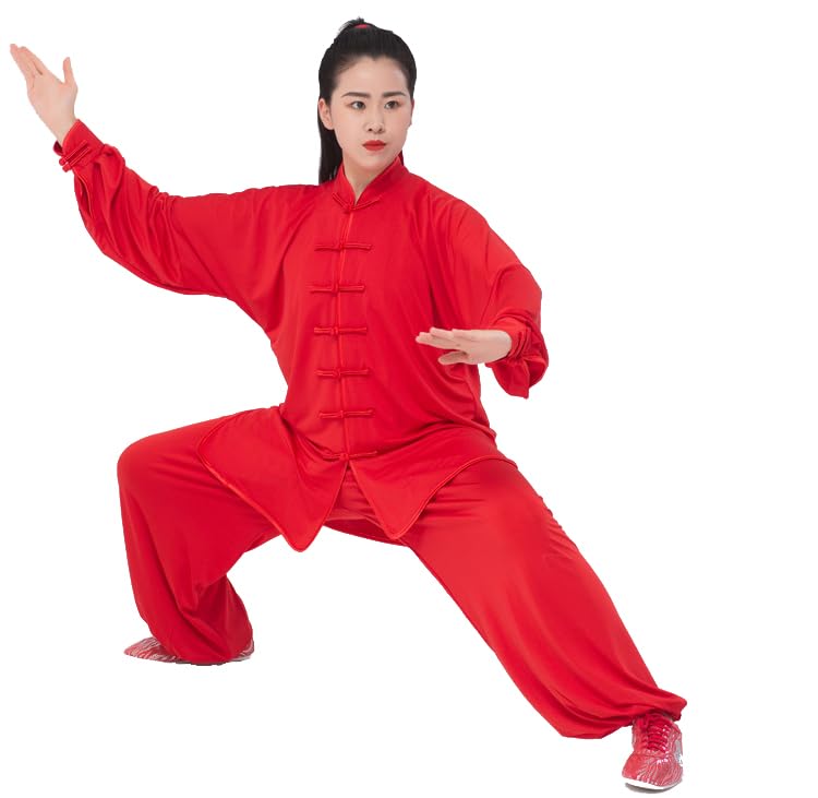Tuta da Kung Fu unisex da uomo, per arti marziali, divisa tradizionale Taichi