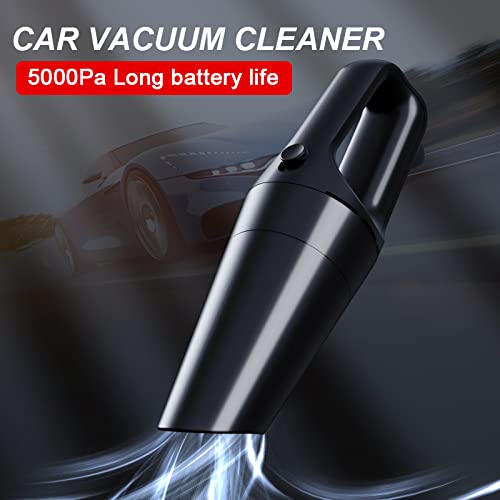 Aspiradora de automóviles inalámbricos portátiles 5000PA Super Suction 2000MAH Handheld Handheld Casero de vacío Coche Hogar Dual Uso