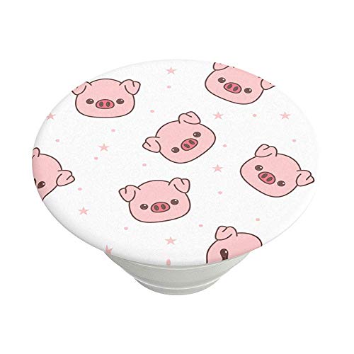 Image of PopSockets Adhesive Phone Grip, Holder, Phone Stand, White - Oinklettes