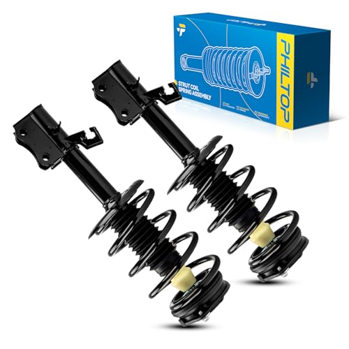 Image of PHILTOP Shock Absorbers Front Right&Front Left Automotive Replacement Shocks Compatible with Sentra 2007-2012