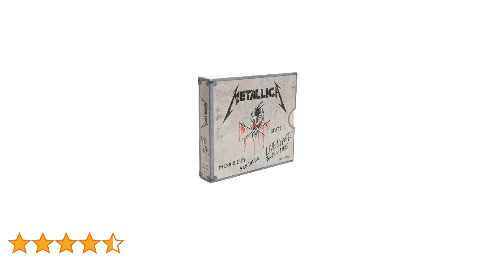 ☆ メタリカ METALLICA ライヴ・シット LIVE SHIT :BINGE & PURGE 初回限定 BOXケース付き (帯なし仕様) 5枚組 3CD+2DVD 日本盤 SICP-482-6 ☆ メタリカ METALLICA ライヴ・シット LIVE SHIT :BINGE & PURGE 初回限定 BOXケース付き (帯なし仕様) 5枚組 3CD+2DVD 日本盤 SICP-482-6