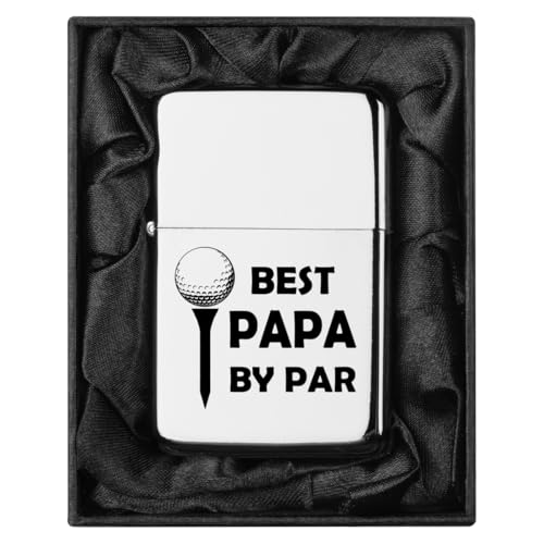 Encendedor en caja de regalo negra para el mejor papá