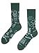 Dedoles Socken Unisex Damen Herren & Kinder Baumwolle viele lustige Designs 1 Paar Geschenk links rechts verschieden, Farbe Grün, Motiv Physik gegen Chemie, Gr. 43-46 MI 4 günstig Kaufen-Dedoles Socken Unisex Damen Herren & Kinder Baumwolle viele lustige Designs 1 Paar Geschenk links rechts verschieden, Farbe Grün, Motiv Physik gegen Chemie, Gr. 43-46