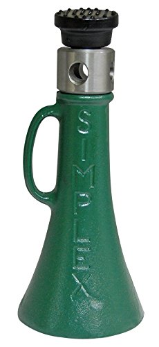 Simplex SJ208 Steel and Iron Screw Jack, 20 Ton Sustaining Capacity with 5" Stroke