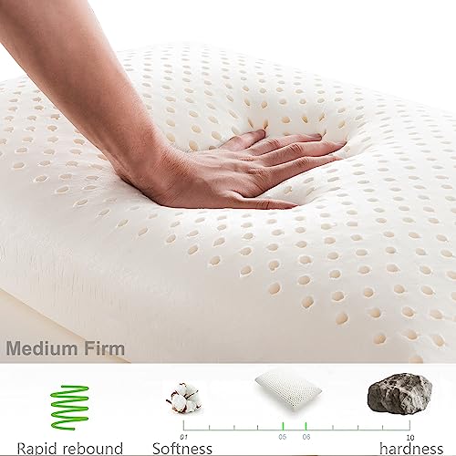 Almohada Látex Natural Queen Firme Mediana miniatura 3