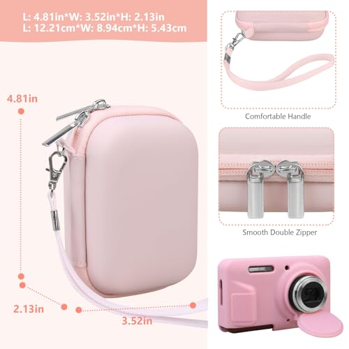 Funda para cámara Kodak PIXPRO FZ55 con cubierta de silicona y estuche rígido miniatura 4