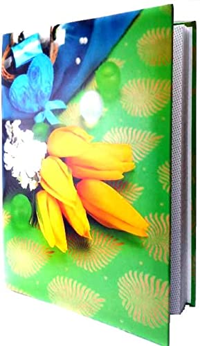 Image of Natraj Series Photo Album with Extra Clear PVC Film 200 Photos (Photo Size Supported: 4x6 Inches, Multicolour) (Design 14)