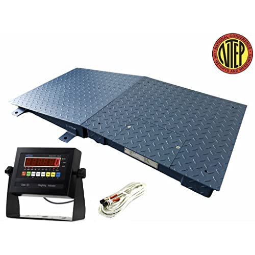 Báscula Liberty 24 x 24 pulg piso industrial con rampa miniatura 4