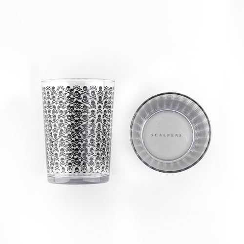 Miniatura 7 de Scalpers Home Vasos De Cristal Transparente Juego De 2 Vasos De Sidra Capacidad De 520 Ml Diseño Con La Calavera De Scalpers Fabricados En Cristal