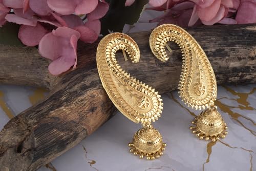 Image of JFL - Jewellery for Less Gold Plated Copper Earrings For Women