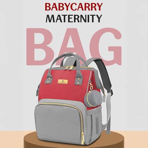 Image of StarAndDaisy Baby Bag for Mothers Travel /Maternity Bag with 16 Multi-Purpose Pockets with Quick Access Diaper & Mobile Pocket /Diaper Bag for Baby