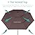 Best Choice Products 10ft 3-Tier Solar Patio Umbrella, Outdoor Market Sun Shade for Backyard, Deck, Poolside w/ 24 LED Lights, Tilt Adjustment, Easy Crank, 8 Ribs - Deep Taupe