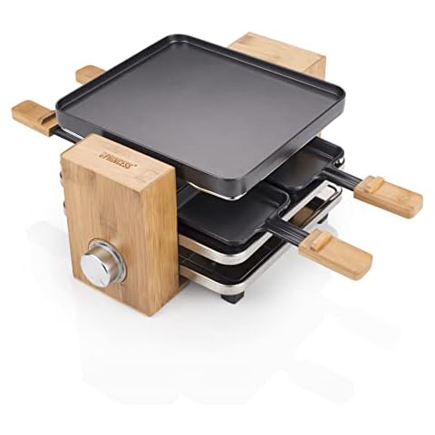 Princess Raclette Grill in Bambusausführung Cover