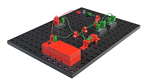 fischertechnik 559883 PROFI E-tronic – Elektronik Bausatz für Kinder ab 9 Jahren, Experimentierkasten mit Transistoren & Kondensatoren, fördert technisches Verständnis, Schwarz – Bild 6