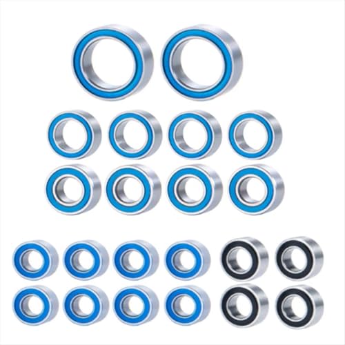 Para Arrma 1/10 Big Para Rock Para Typhon Para Granite Para Senton 3S Para BLX Kit De Cojinetes Sellados De 26 Piezas Accesorios De Actualización De Automóviles RC RC Rodamientos