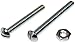 Dorman 784-604D Machine Screw With Nuts - 3/16 In.-24 X 1-1/2 In., 1-3/4 In., 12 Pack