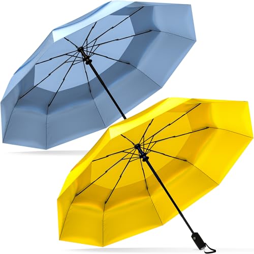 Repel Umbrella The Original Portable Travel Umbrella - for Rain Windproof, Strong Compact, for Wind and Rain - Perfect For On-the-Go, Car and Backpack Umbrella