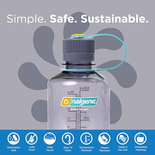 Nalgene EH Sustain Trinkflasche Aubergine 0,5 L
