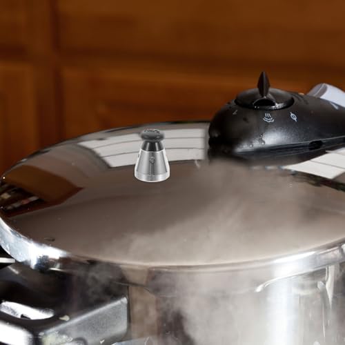 Kit de reemplazo de válvula para olla de presión con construcción en aleación de aluminio y acero inoxidable, válvula de alivio de seguridad fácil de usar compatible para cocina y uso culinario miniatura 6