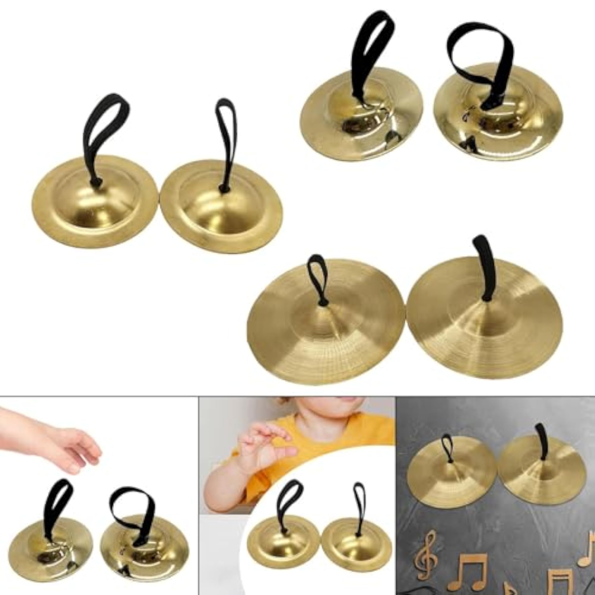 Handheld Cymbals Rhythm Crash Cymbal for Events