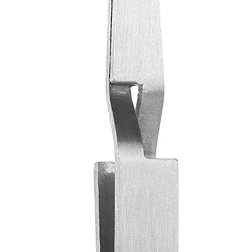 Pinzas de acero inoxidable para manicura doble punta miniatura 3