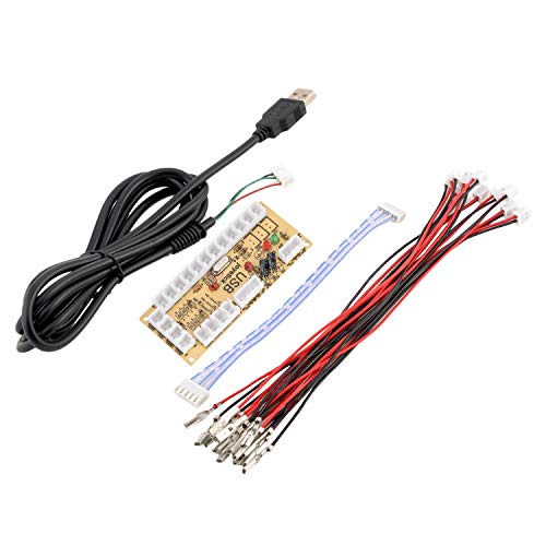 Monland USB Encoder DIy Arcade Kit Arcade Joystick Chip Arcade Joystick Controller para KOF y Stick Control