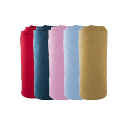 Imperial Home Soft Fleece Throw - 50x60, Cozy Blanket for Couch, Bed, Travel, Any Room (Assorted Colors) - Thumbnail 7