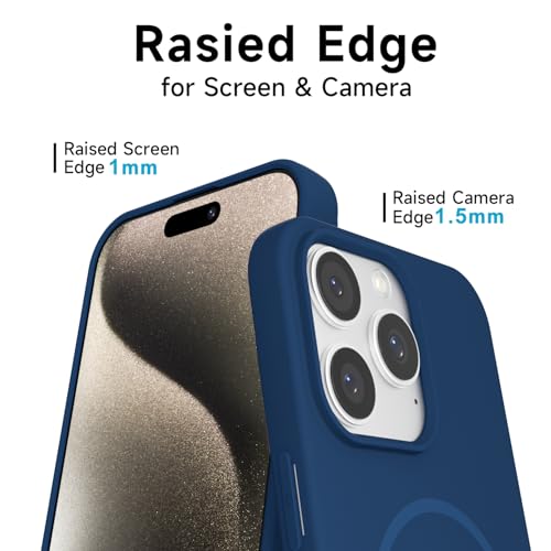 Coque iPhone 15 Pro Max silicone compatible MagSafe fine esthétique LoeoeL - 5
