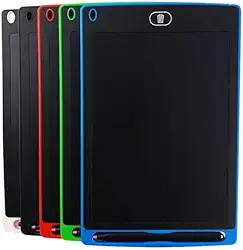 Lousa Mágica Infantil Digital Tablet Escrita Para Desenho Criança LCD 12 Polegadas, Educativa, Portátil, Reutilizável.