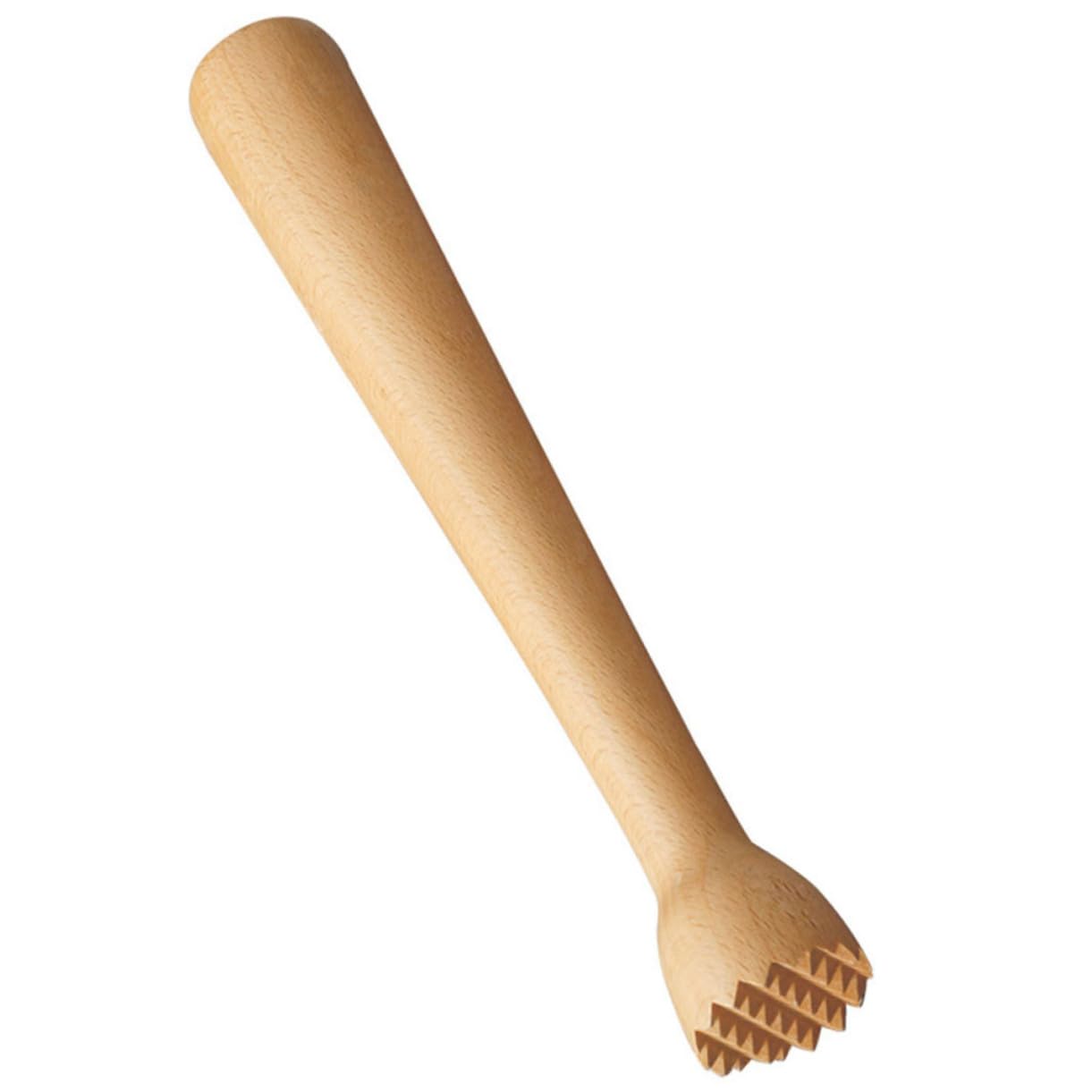 CIYODO Muddling Tool for Drinks Wooden Pestle Bar Beech Pestle Perfect for Bar Home Use