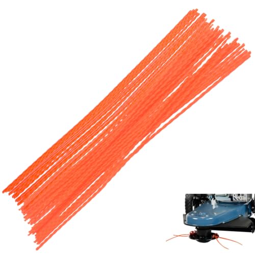 LIZEWEI 45 Pcs Universal Walk Behind String Trimmer line (21.25 Line x .155-Inch) Compatible with S-ENIX Earth-Quake B-ILT Toro 58620 and Most of Walk Behind String Mower