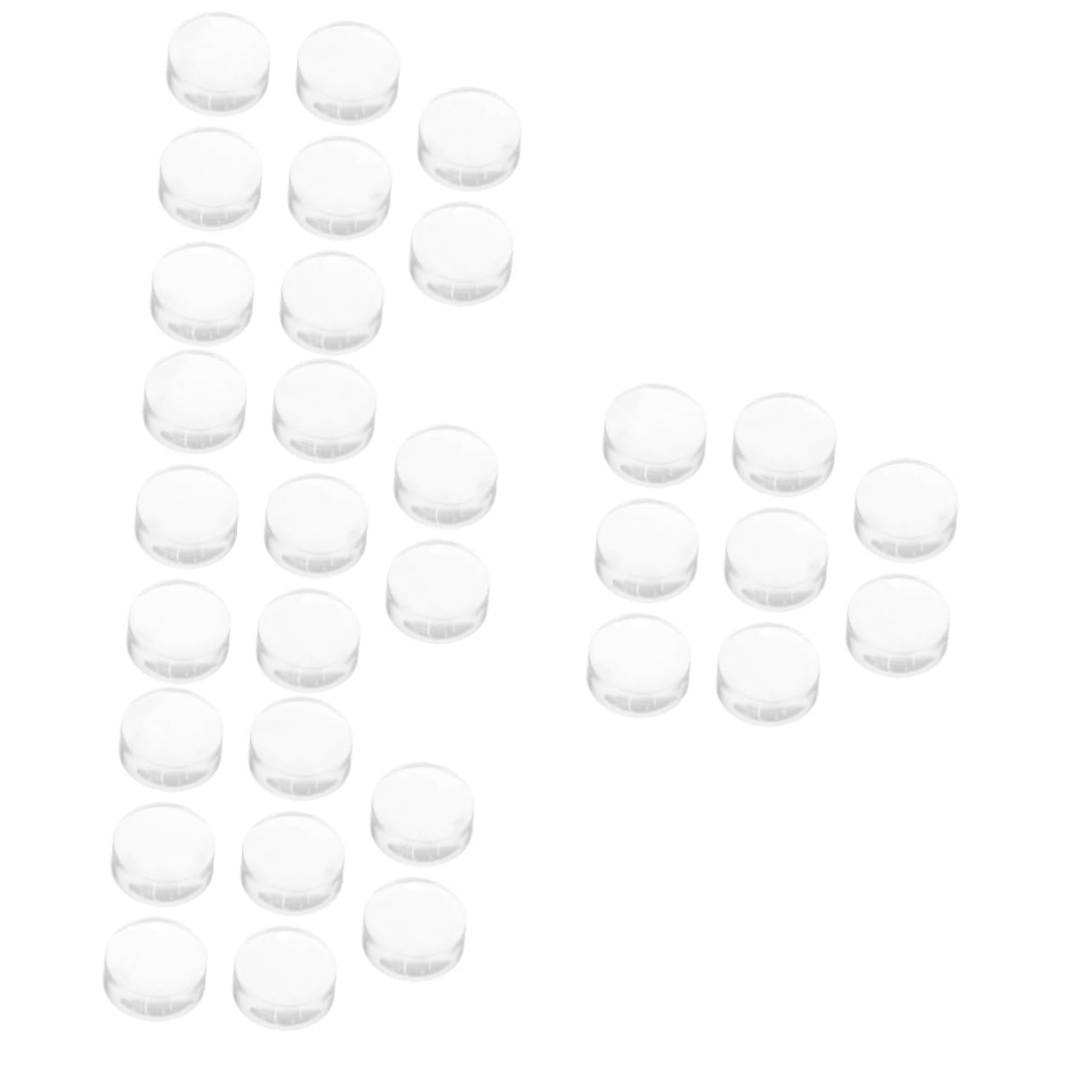 Beavorty 32 Piezas Sello De Silicona Para Uñas Cabezales De Estampación De Uñas Francesas Sello De Uñas Transparente Francés Sello De Transferencia Cabeza Doble Niño Gel De Sílice