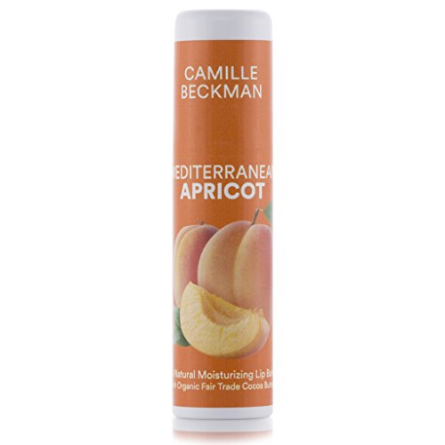 Camille Beckman All Natural Cocoa Butter Lip Balm, Mediterranean Apricot.25 oz