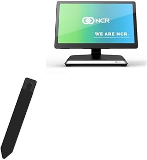BoxWave Stylus Pouch Compatible with NCR POS Terminal CX-Series (15.6 in) - Stylus PortaPouch, Stylus Holder Carrier Portable Self-Adhesive for NCR POS Terminal CX-Series (15.6 in) - Jet Black