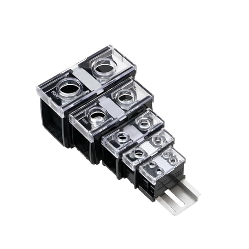 Bornier Rail DIN en laiton boîtier de jonction 600V pour câblage électrique