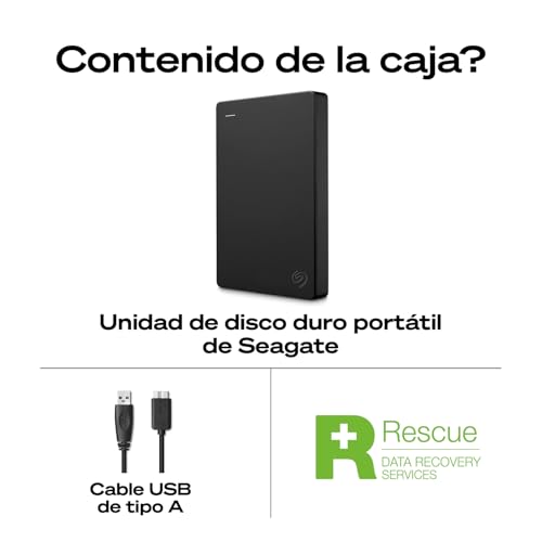 Seagate 2TB Disco Duro Portátil | USB 3.0 (STGX2000400) - Imagen 4