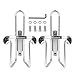 REEHUT Portabidón Bicicleta Botellero Bicicleta Portabotellas de Bici Universal Aleación de Aluminio para MTB, Bicicleta de Carretera 2 Pack