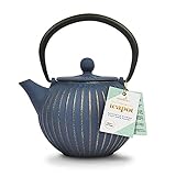teiera bronzo Include un infusore per il tè in acciaio inossidabile che semplifica la preparazione delle foglie e delle bustine di tè sfuse preferite.