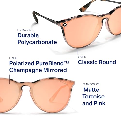 Image of Blenders Eyewear North Park X2 - Polarized Sunglasses - Classic Shape, Mixed Metal Frame - 100% UV Protection
