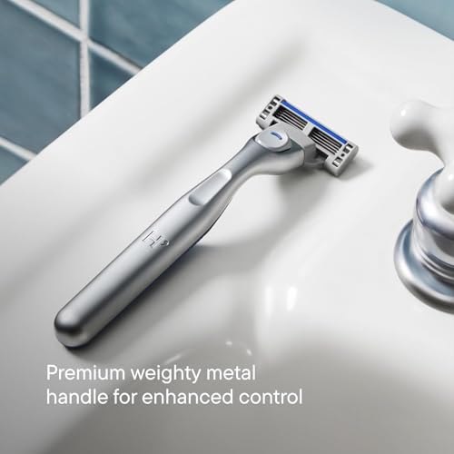 Harry's Plus Trial Shaving Kit for Men - Handle, Blade Cartridge, Shave Gel - image 8