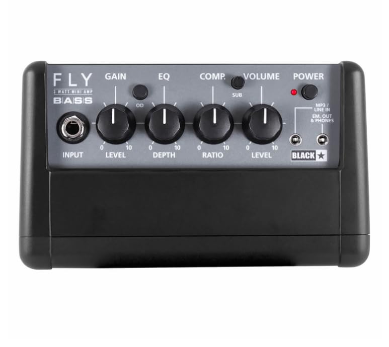 Image of Blackstar Fly Bass 3W Combo Bass Mini Amplifier-Black