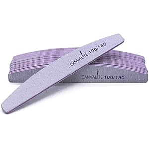 10 PCS Professional Nail Files Double Sided Emery Board(100/180 Grit) Nail Styling Tools Pet Grooming Tools for Home and…
