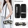 co2CREA Hard Travel Case Replacement for JBL Flip 7 Flip 6 FLIP 5 Waterproof Portable Bluetooth Speaker (Black Camo Case)