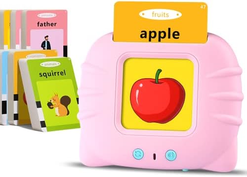 Citfis Toddler Toys for 1 2 3 4 5 Year Old Girls, 224 Sight Words Talking Flash Cards, Autism Sensory Toys for Autistic Children, Learning Montessori Toys for 2 Year Old, Speech Therapy Toys