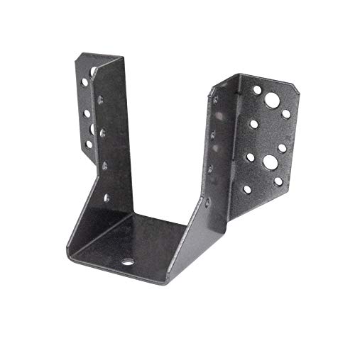 Alberts 301545 DURAVIS® Soporte en U, Tipo A, Con doble recubrimiento negro diamantado, Anchura de apertura 60 mm, Altura 100 mm