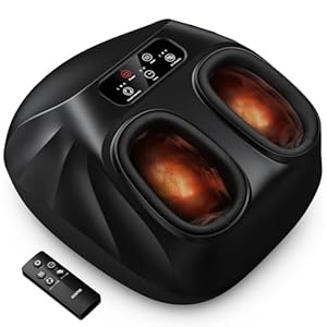RENPHO 2025 Full Foot Massager, FSA HSA Eligible, Deep Kneading Foot Massager for Neuropathy, Plantar Fasciitis, True Feet Massage, Wireless Control, FSA Eligible Items Only List, Up to Size 14