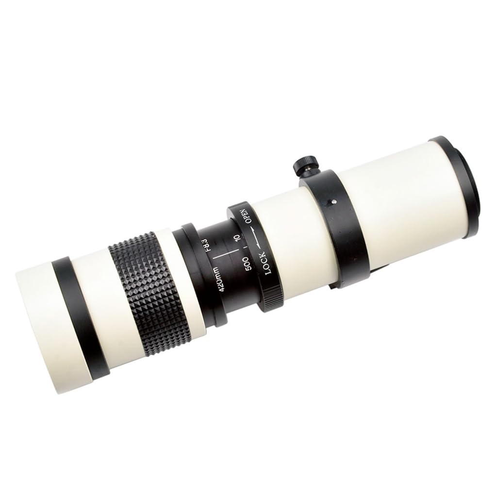 Teleobiektyw z zoomem 420-800 mm F/8.3-16 do montażu T do aparatów DSLR Akcesoria