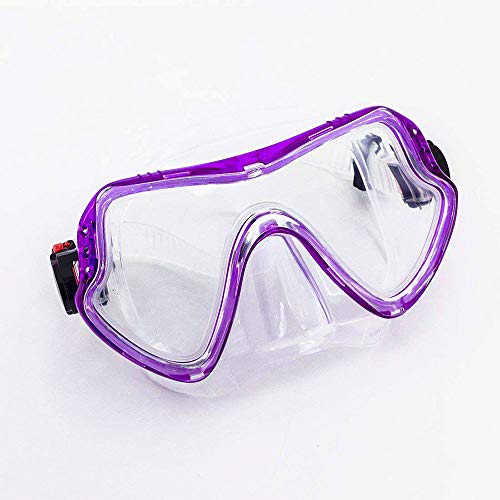 MOUNTDOG Snorkel Mask, Scuba Diving Goggles with 180 Degree View and Tempered Glass for Adults and Youth, Anti-Fog and Anti-Leak Snorkel Scuba Diving Mask